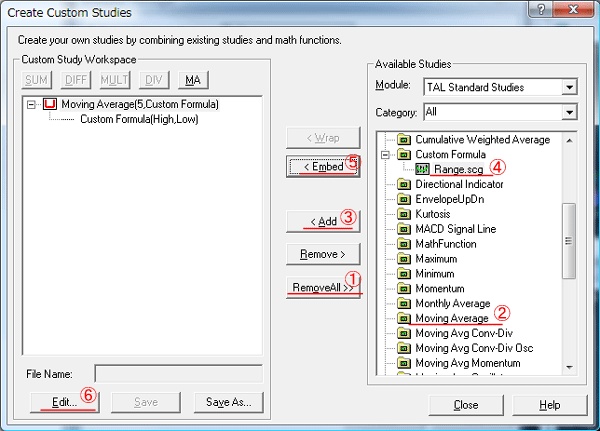 RangeAverageの作成１