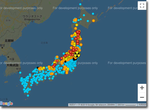 関東以西の線量が急上昇・懸念される不完全核爆発